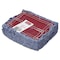 Rubbermaid Commercial Super Stitch Blend Mop Head, Large, Cotton/Synthetic, Blue FGD25306BL00 - alternate 3
